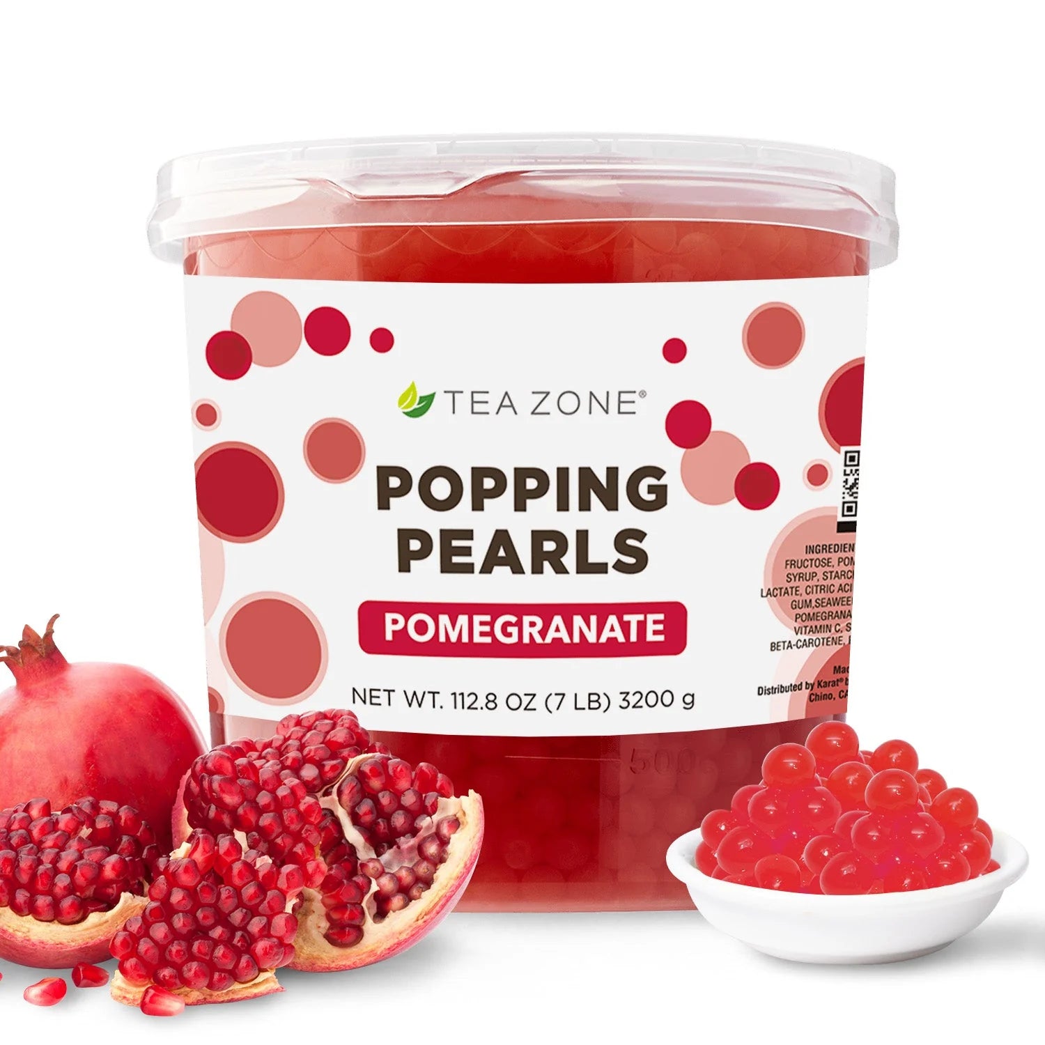 Pomegranate Popping Pearls - Teazone (4/case)