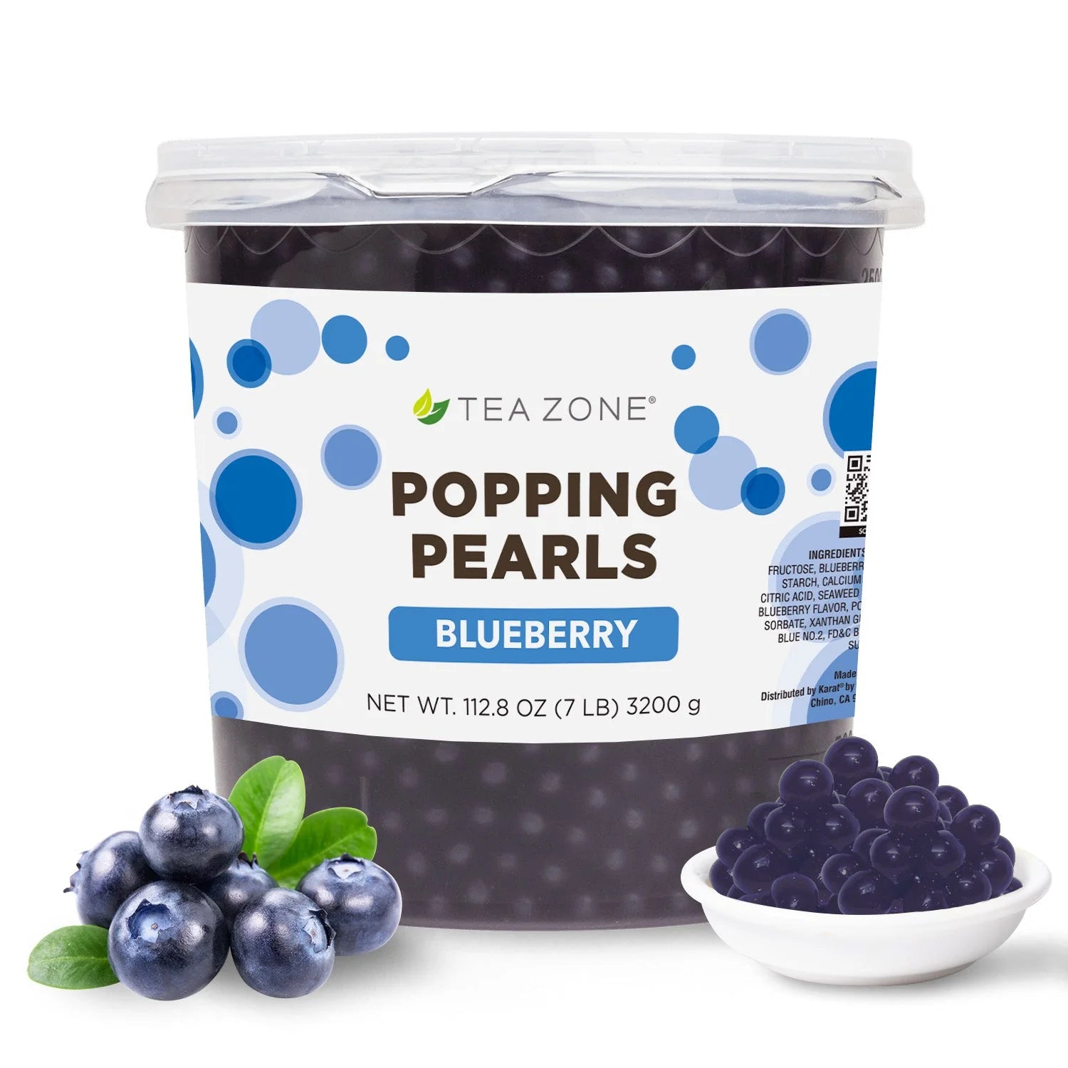Blueberry Popping Pearls - Teazone (4/case)