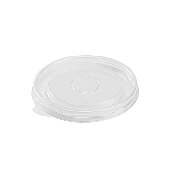 10 oz Vented Flat Lid - Karat (1000/case)