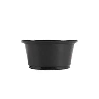 2 oz PP Souffle Cup Blk – Karat (2500/case)