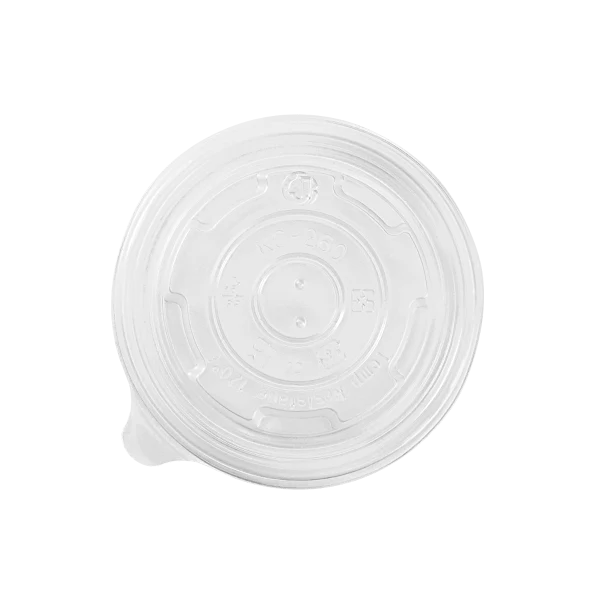 8 oz Vented Flat Lid - Karat (1000/case)