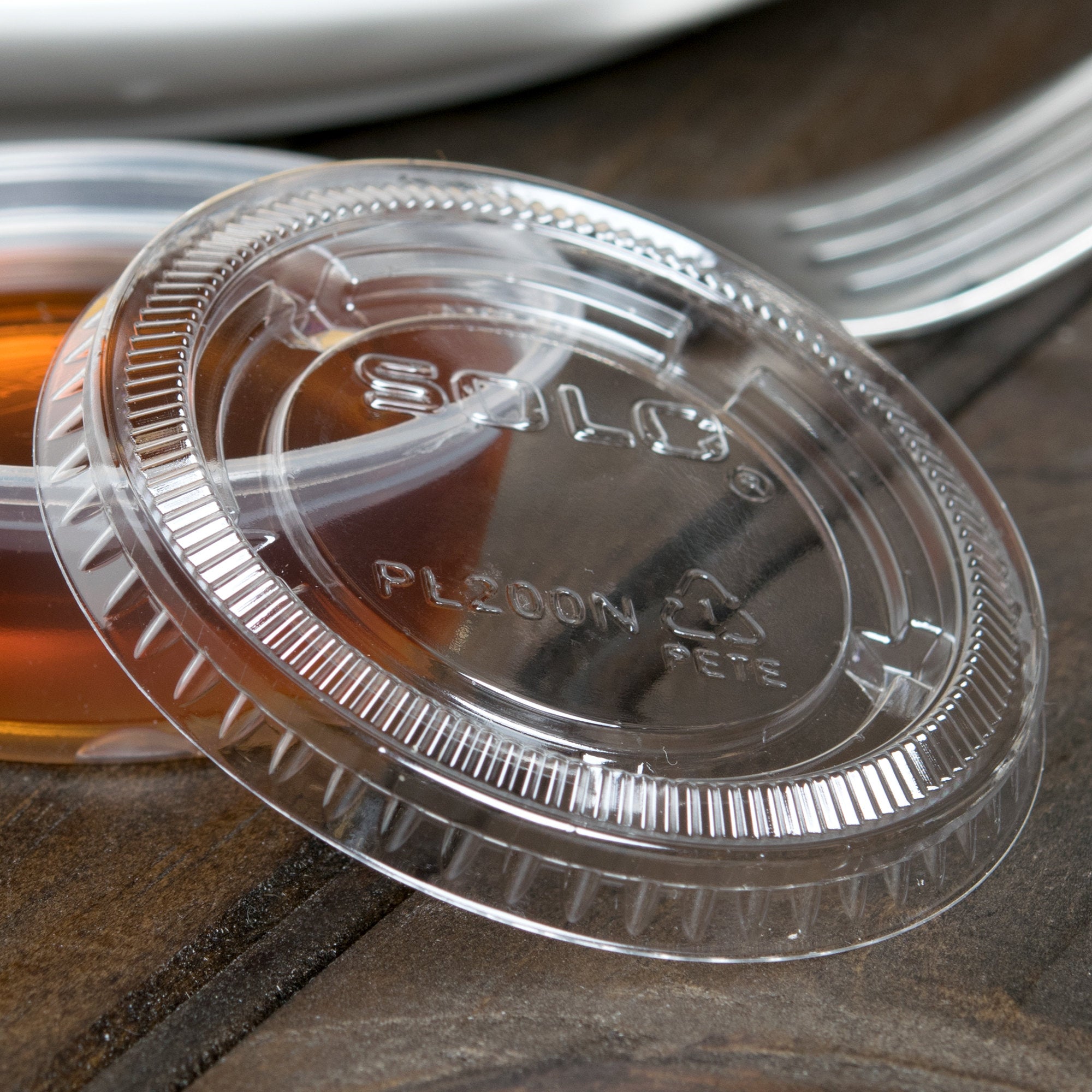 2 oz Portion Cup Lid - Dart (2500/case)