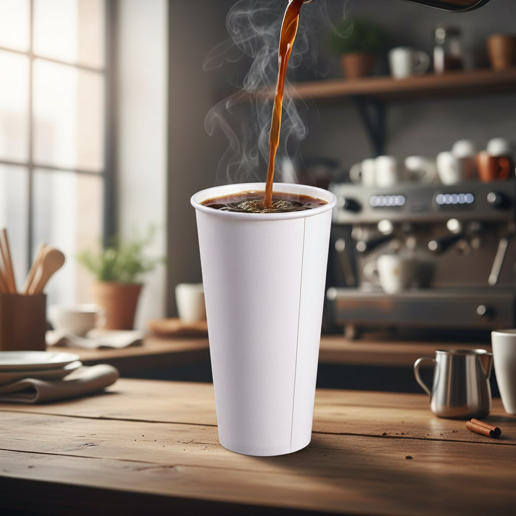 20 oz Coffee Cup White - Empress (500/case)