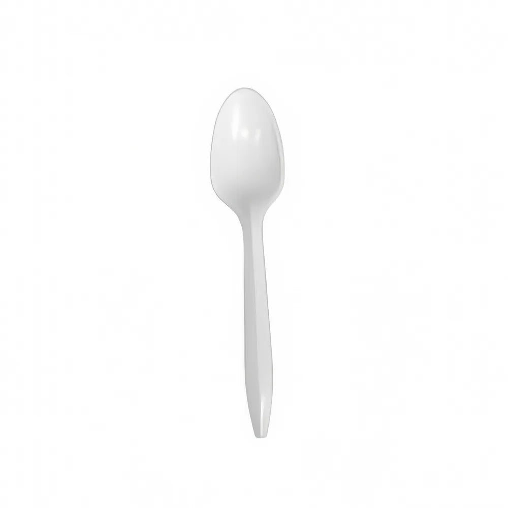 Medium Weight Teaspoon - White - Empress (1000/case)
