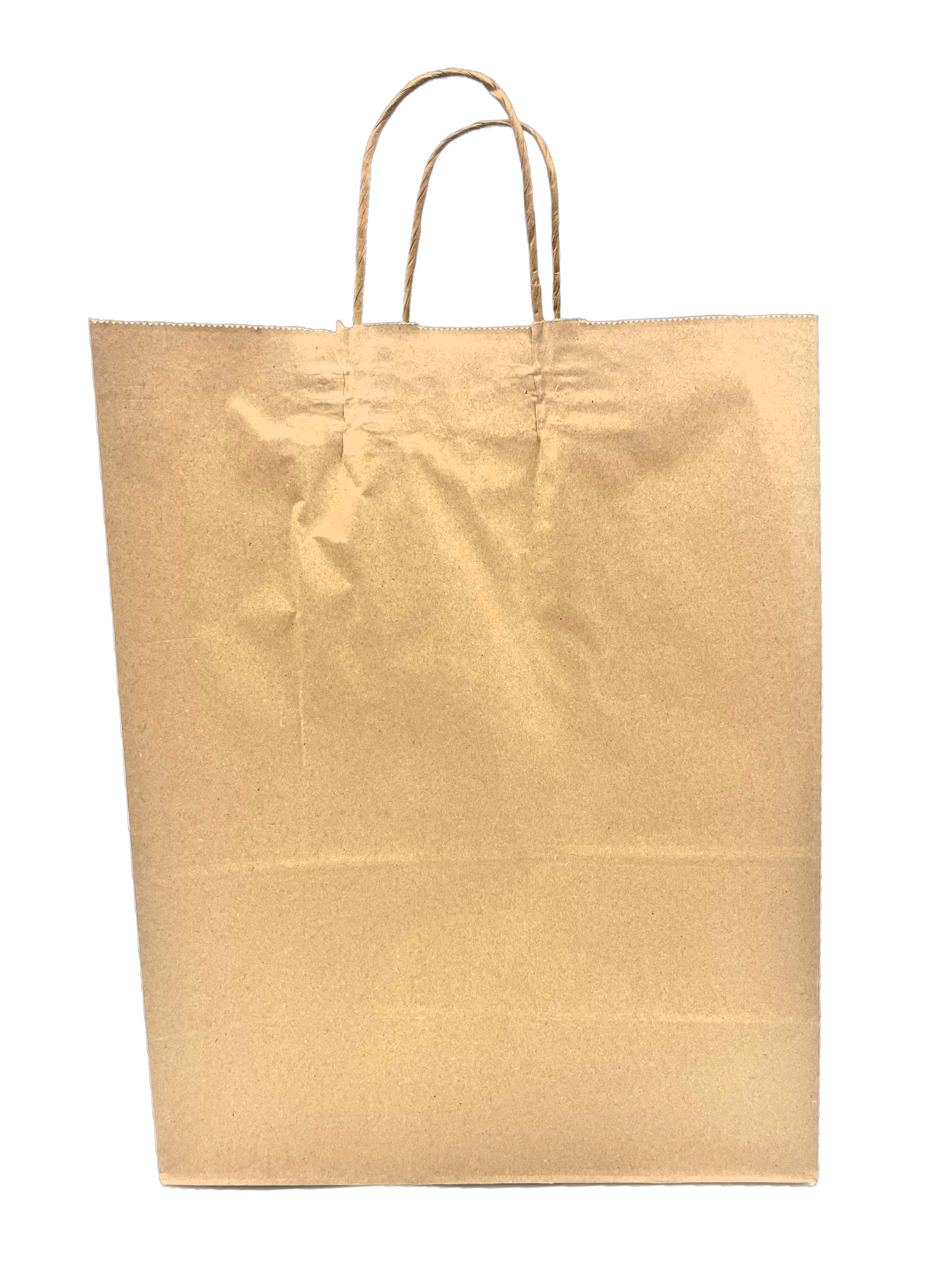 13x9x16 Paper Shopping Bag Kraft Huntington- 200/case – Karat
