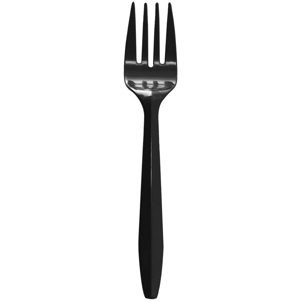 Fork Med Weight Loose Black - Karat (1000/case)