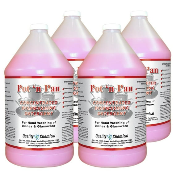 Pot and Pan Dish Soap 3.78L - Suds (4/case)