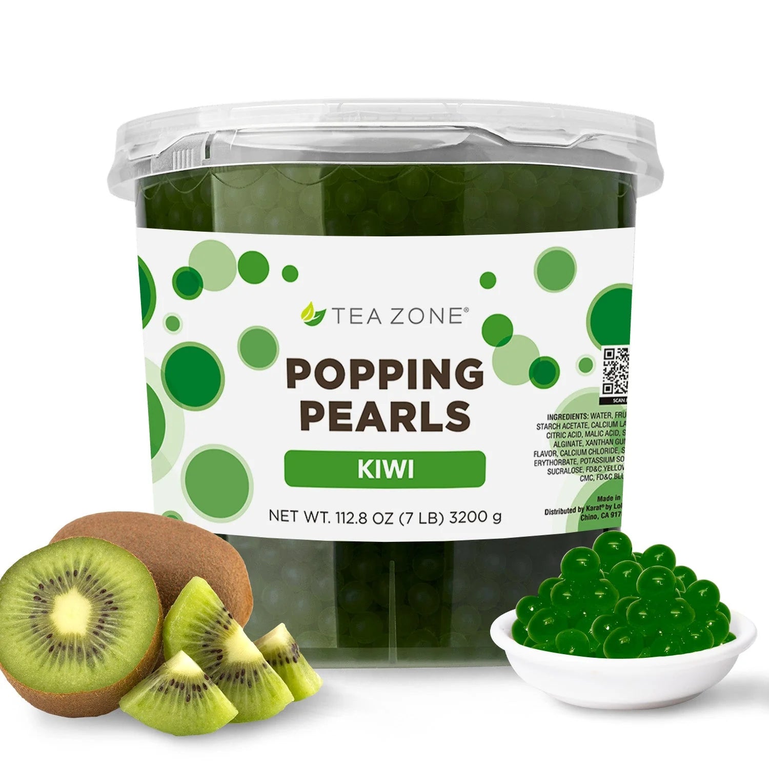 Kiwi Popping Pearls - Teazone (4/case)