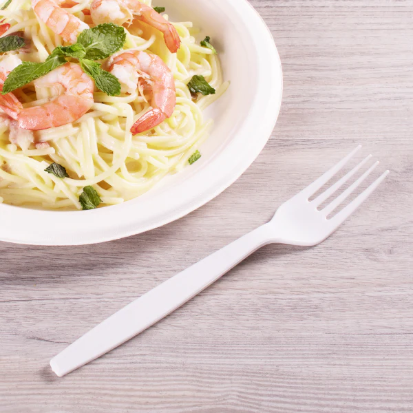 Individually Wrapped Heavy Weight Fork White - Prime Source (1000/case)