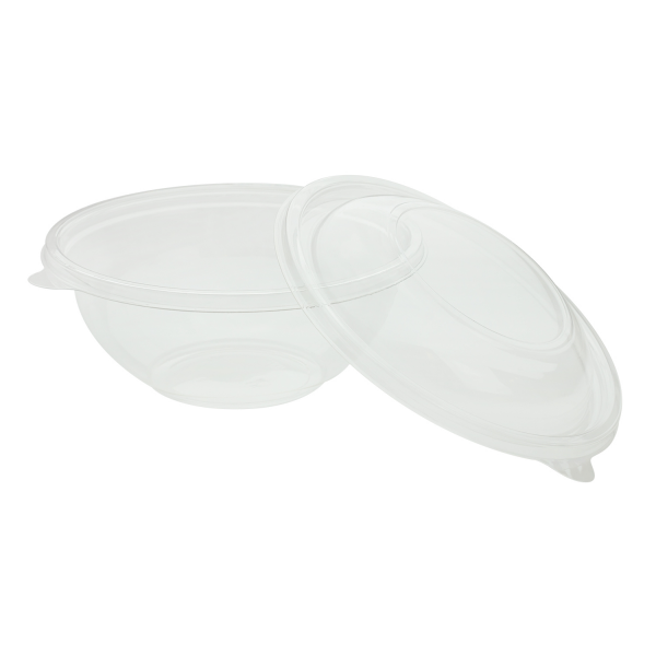 PET Dome Lid for 32 oz Bagasse Burrito Bowl - Responsible (300/case)