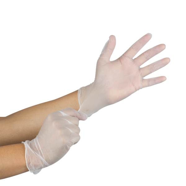 Vinyl Gloves Clear - Karat (1000/case)
